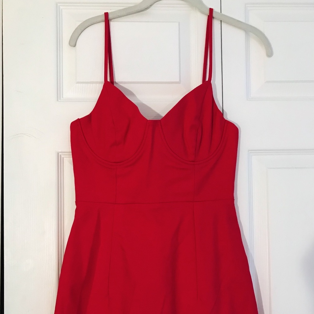 Princess Polly Novella Mini Dress Redp